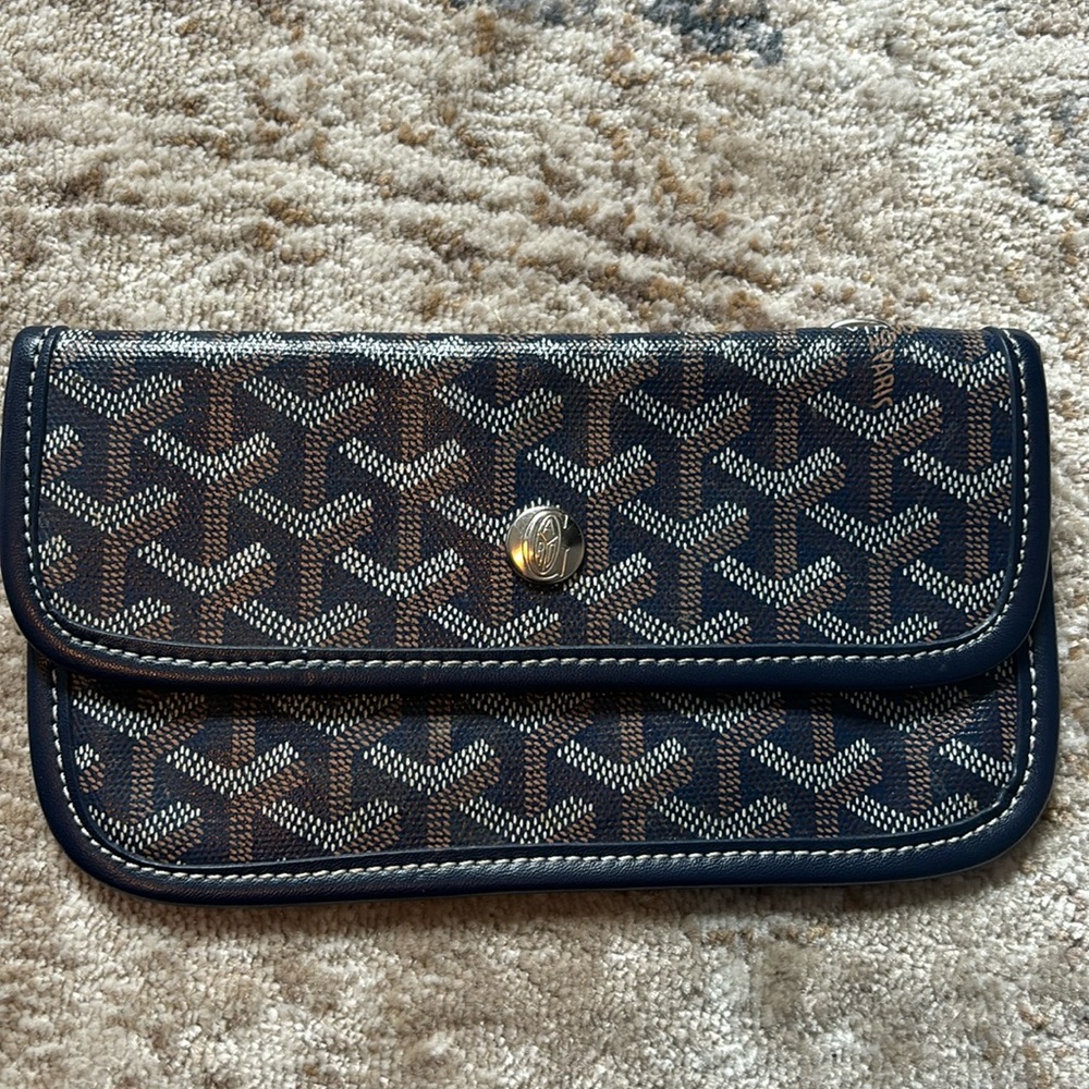 Goyard Pouch Goyardine Wallet